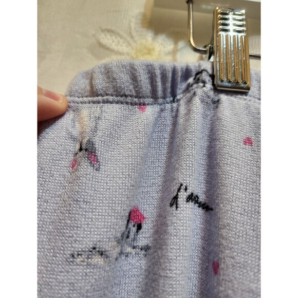 WOMENS XL BLUE PAJAMA PANTS DOGS COMFY LIGHTWEIGHT LOUNGEWEAR SOFT VIBRANT CUTE - Picture 5 of 12